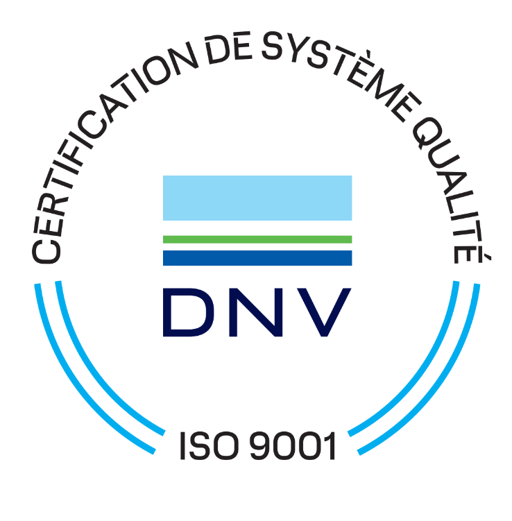 Logo DNV — organisme certificateur ISO 9001